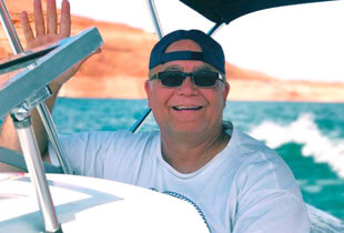 Dr. Romney enjoys boating