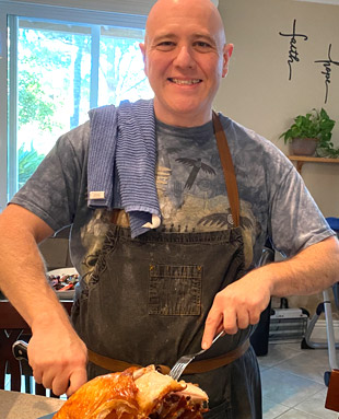 Rami Fodda likes to cook.