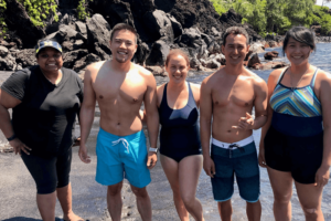 Dr. Mac enjoying time outdoors with friends